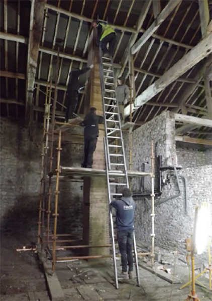 Original features at Ellergill House Barn, Skipton